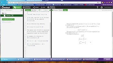 LaTeX using Overleaf Introduction