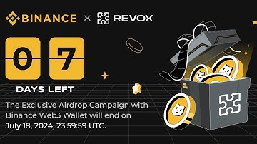 Revox airdrop on binance web 3 Wallet