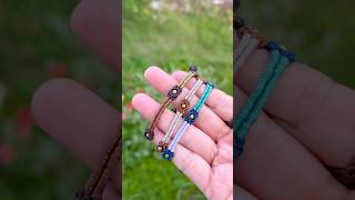 Super Easy Macrame Bracelet Tutorial