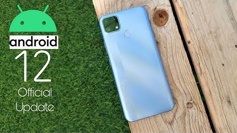 Realme C25s Android 12 Official Update