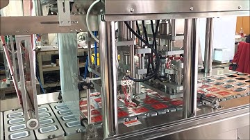 Sauce Cup Automatic Filling & Sealing Machine 醬料充填封口機 SP-1204A