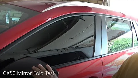 CX50 Mirror Fold Test