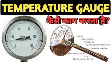 How Temperature Gauge works? | Working & principle of Bi-metalic Temperature Gauge | Types |