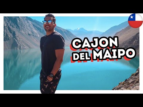 A ÁGUA MAIS AZUL QUE JÁ VI NA VIDA! - Passeio Cajon del Maipo Embalse el Yeso - Estevam Pelo Mundo