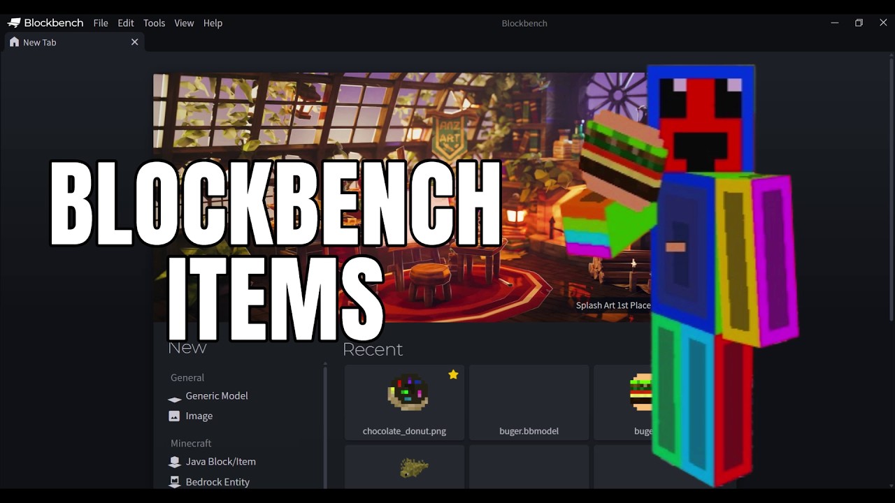 Items Blockbench Tutorial (Bedrock Edition) - YouTube