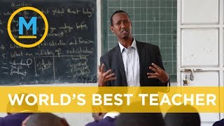 Download lagu The Kenyan teacher who gives 80% of his salary to students just won $1.3 million | Your Morning