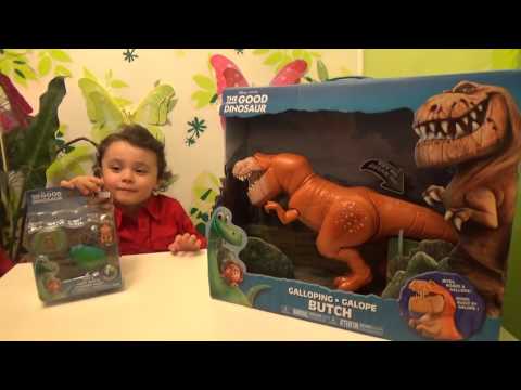 Видео: ХОРОШИЙ ДИНОЗАВР - Обзор игрушек Динозавр, Дружок / The Good Dinosaur NEW Toys Review