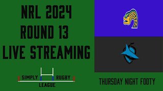 Simply Rugby League NRL Round 13 2024 LIVE Streaming Eels vs Sharks