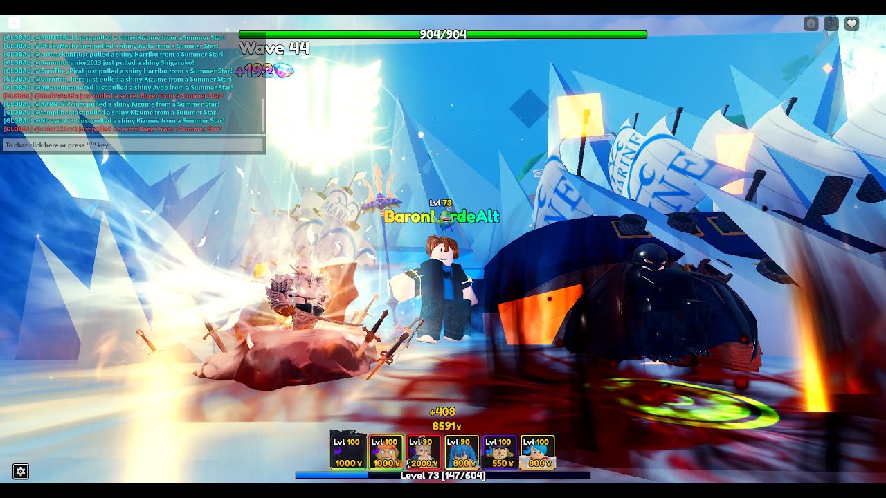 Evolved Griffin Showcase In Anime Adventures