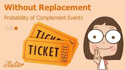 💯 Probability of Complementary Events #3/3 Probability without Replacement