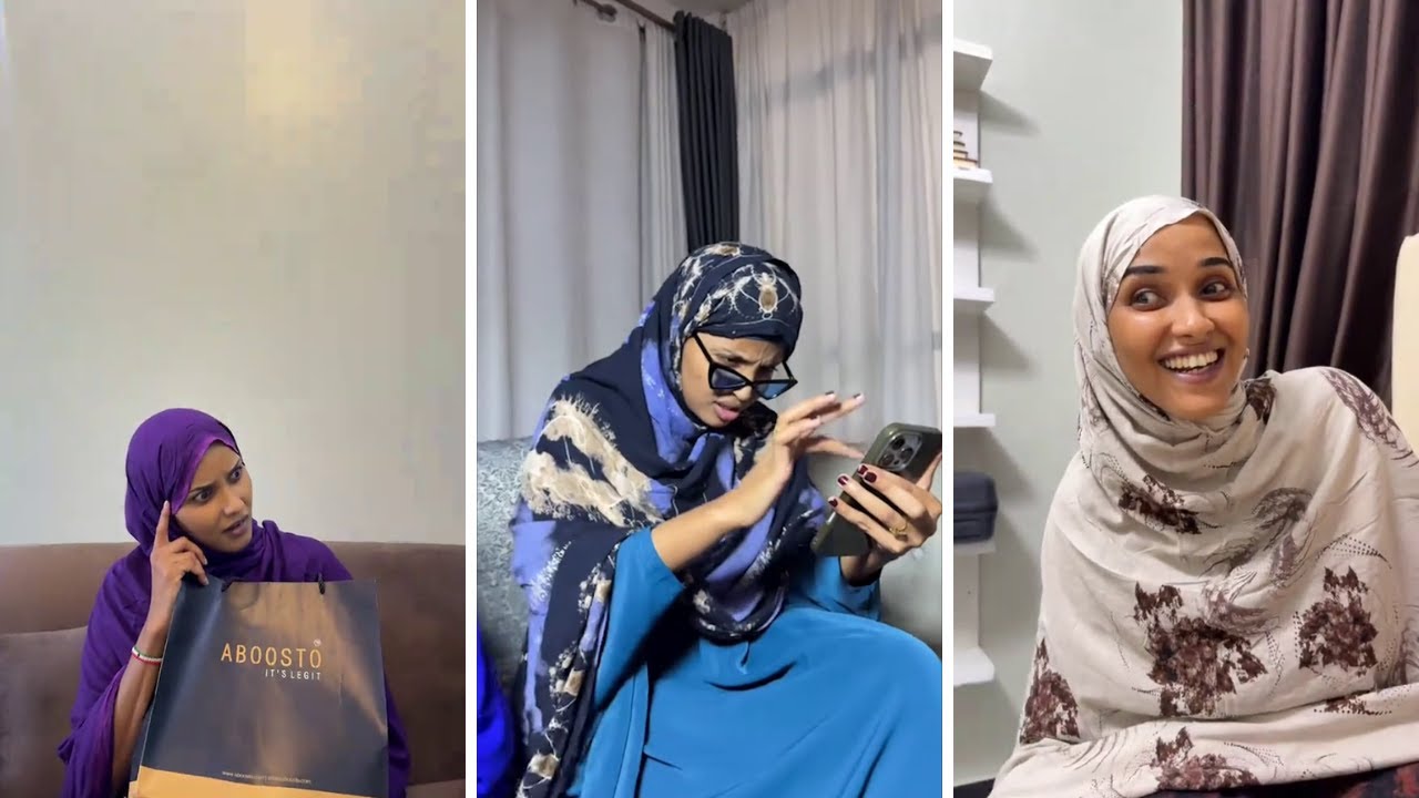 Queen ritaash sihaam ramlo yarisay iyo  safa muqaalo cusub oo qosol badan