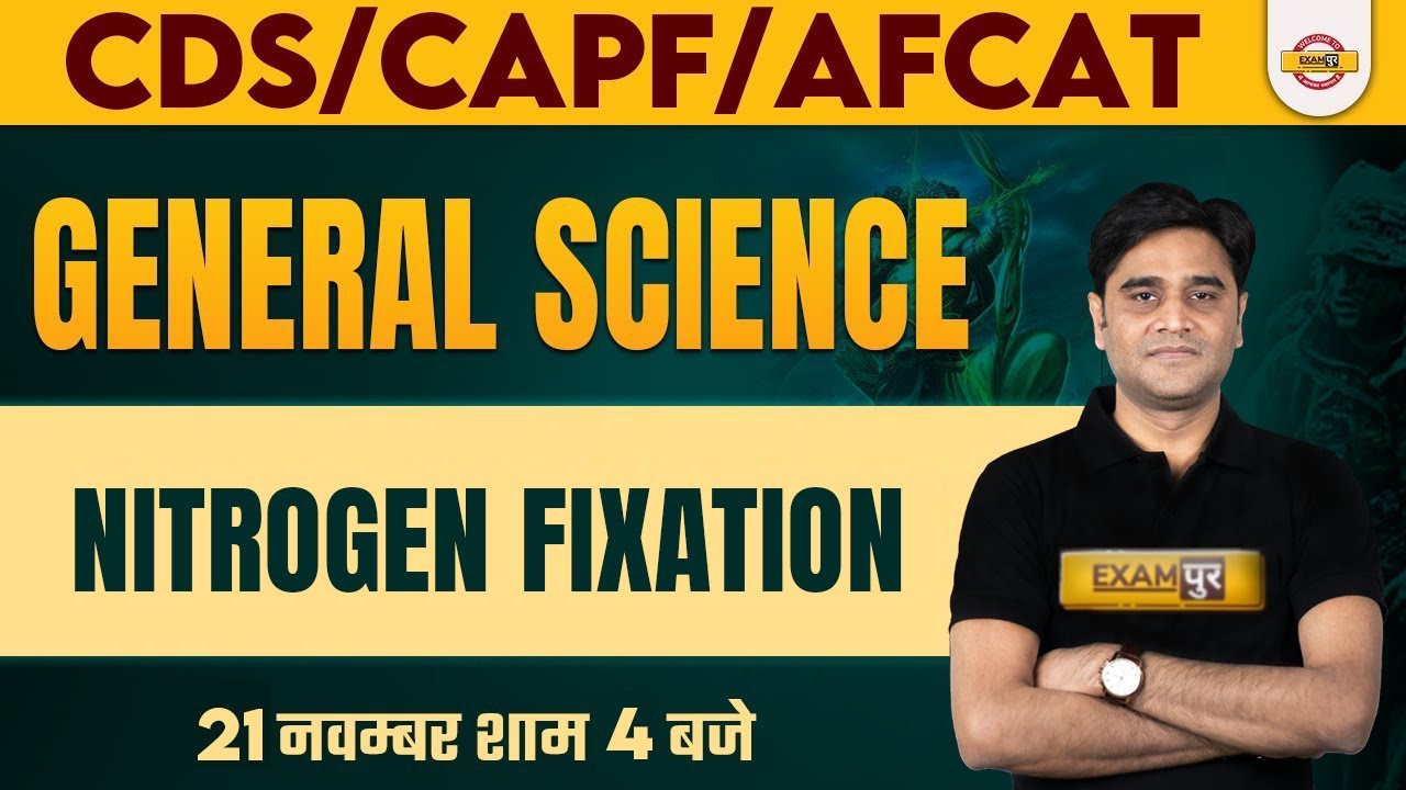 CDS/AFCAT-1 2023 | CAPF AC 2023 | Science of Nitrogen Fixation | by ...