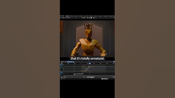 how to make your camera movement feel more natural in Blender #b3d #3d #animation
