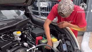 Subaru Forester i-S. Battery Replacement