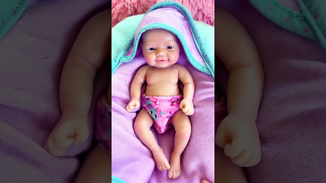 Things I sewed for my 7” silicone reborn doll Avery! #reborndoll #siliconebaby #cute