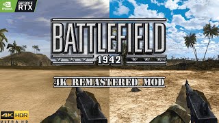 Battlefield 1942 2002 | Realistic Ultra Graphics Gameplay | 4K UHD HDR 60FPS | RTX ON Let's Play