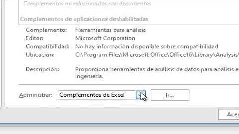 Instalar Power Pivot en Excel 2016