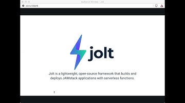 Launch School Capstone Presentation: Jolt