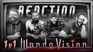 WandaVision 1x1 PREMIERE REACTION!! "Filmed Before a Live Studio Audience"