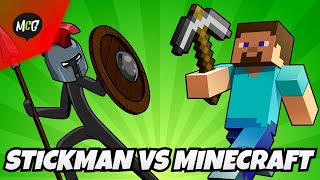 Stickman VS Minecraft! - Stickman War Legend of Stick screenshot 5