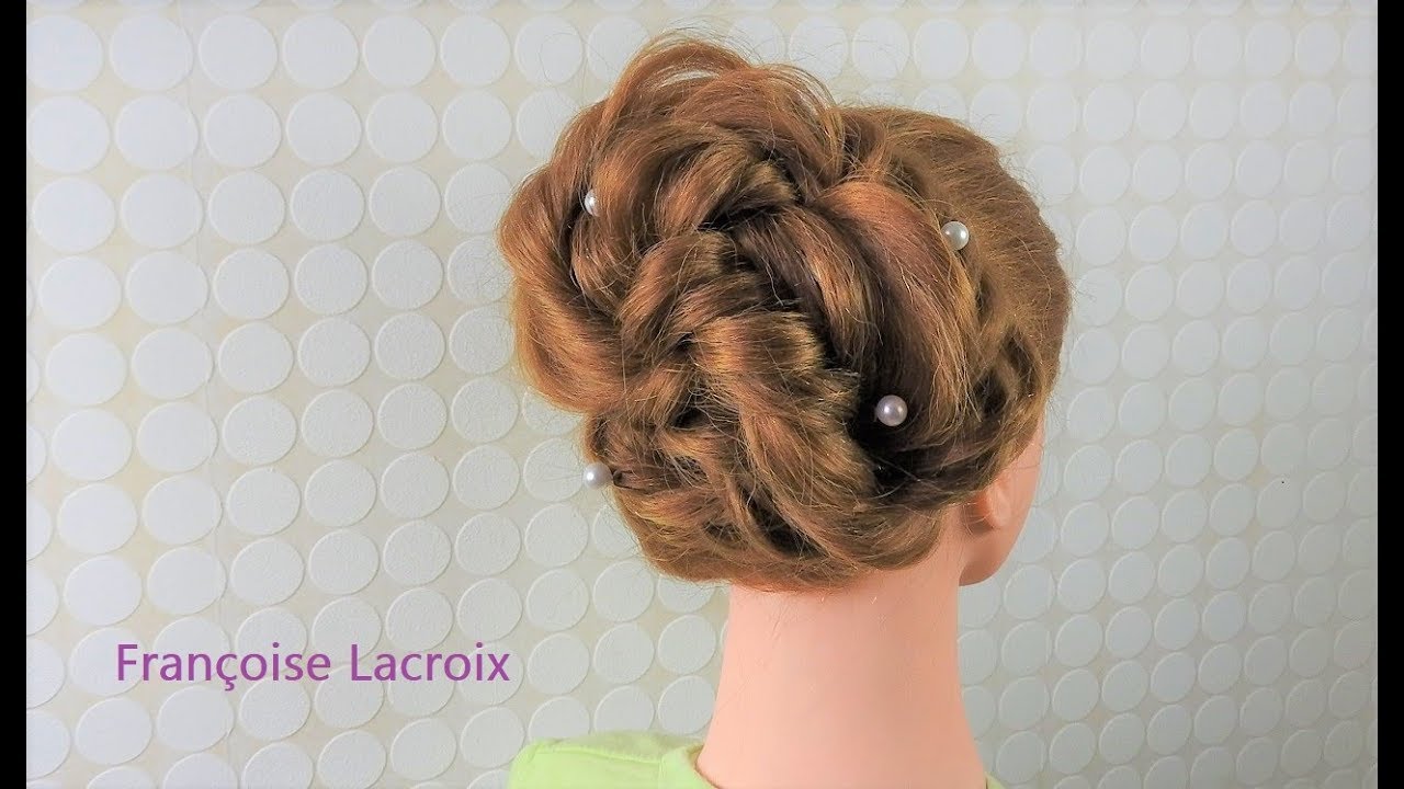 Tuto Coiffure facile pour les Fêtes  Easy hairstyle for Holidays