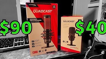 Hyperx Quadcast vs Solocast: Best Budget Friendly Streaming Mic