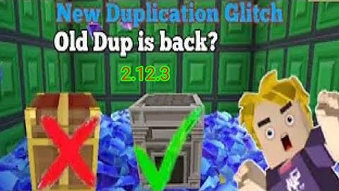 New Duplicate Glitch in Skyblock Blockman go (2.12.3) #duplicateglitch