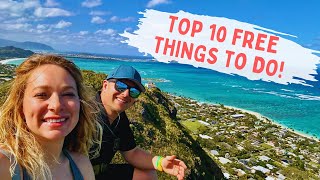 OAHU&#39;S TOP 10 FREE THINGS to DO #oahu #hawaii