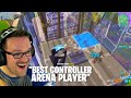 The Controller Player with OVER 100K ARENA POINTS (Fortnite Reaction)