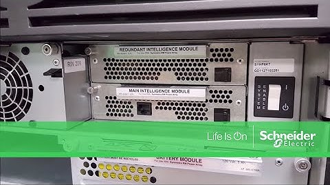 Performing Total Power Off Procedure for Symmetra RM 6kVA | Schneider Electric Support