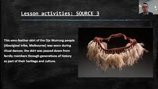 28/7 - Yr 7 Humanities: 'Ancient Australia - source analysis'