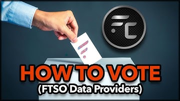 Flare Network - How to Vote (FTSO Data Providers)