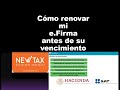 Como renovar mi firma electronica  2024 sin ir al SAT 🔑🖋| antes del vencimiento | e.firma