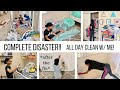 COMPLETE DISASTER CLEANING MOTIVATION // clean with me // Jessica Tull cleaning