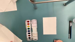 Watercolor practice for expressive compositions