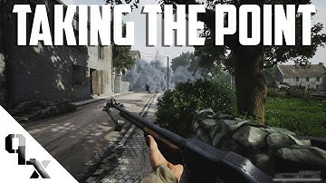 PUSHING THROUGH GERMAN DEFENSES PART 2 -  POST SCRIPTUM CARENTAN CINEMATIC. [INFANTRY GAMEPLAY]