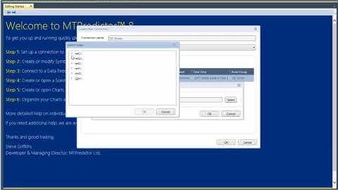 MTPredictor 8 - Setting up an EOD MetaStock Connection