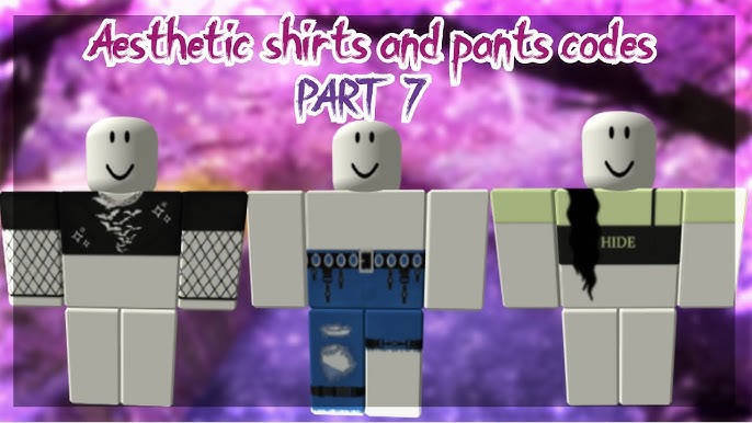 💸 Roblox Pants and shirt codes for games / Clothes ids 💘 