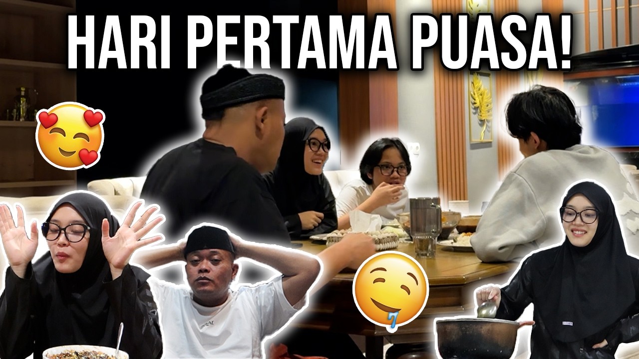 MASAK-MASAK BUAT HARI PERTAMA PUASA BARENG KELUARGA!