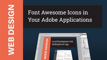 Font Awesome Icons in Adobe illustrator, Photoshop and Fireworks