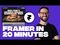 Learn Framer in 20 Minutes Crash Course