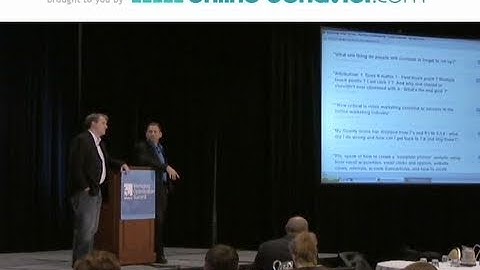 Bryan Eisenberg and Eric T. Peterson Q&A - eMetrics Summit San Jose 2010