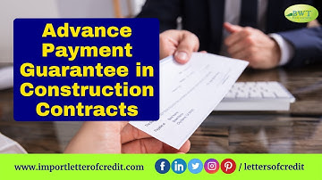 Advance Payment Guarantee | Advance Payments | Payment Bonds