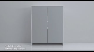 Pocket door applications by Accuride Europe 2,101 views 2 years ago 21 seconds