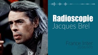 1973 : Jacques Brel, invité de 'Radioscopie' à Cannes | Archive INA