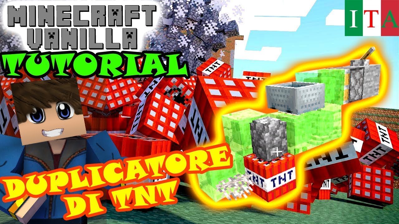 DUPLICATORE di TNT (tnt duplicator) in MINECRAFT 1.14.4 - MINECRAFT ...