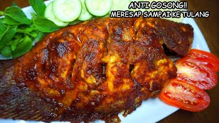 IKAN BAKAR PEDAS MANIS BUMBU MERESAP ANTI GOSONG HITAM HITAM