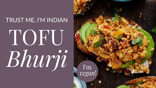 VEGAN TOFU BHURJI  (Indian breakfast scramble) | Cooking with Parita