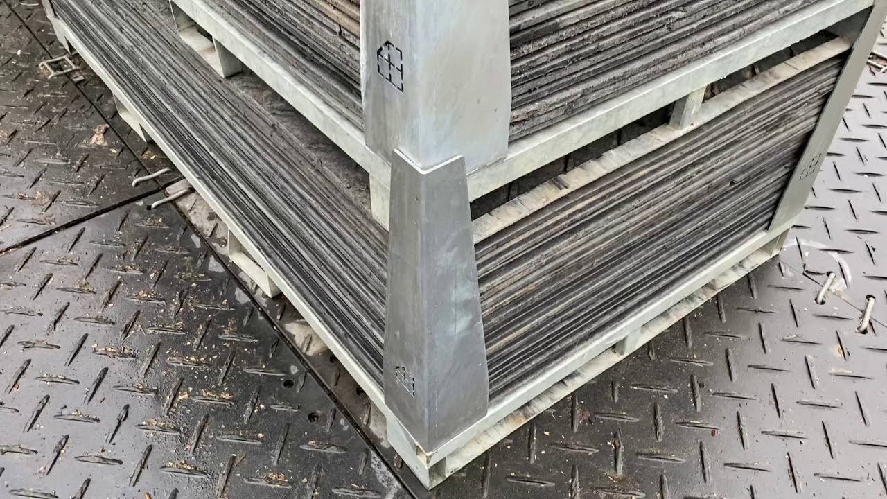 SmartStore stapelbare Transportgestelle für Fahrplatten & Bodenschutzplatten von securatek