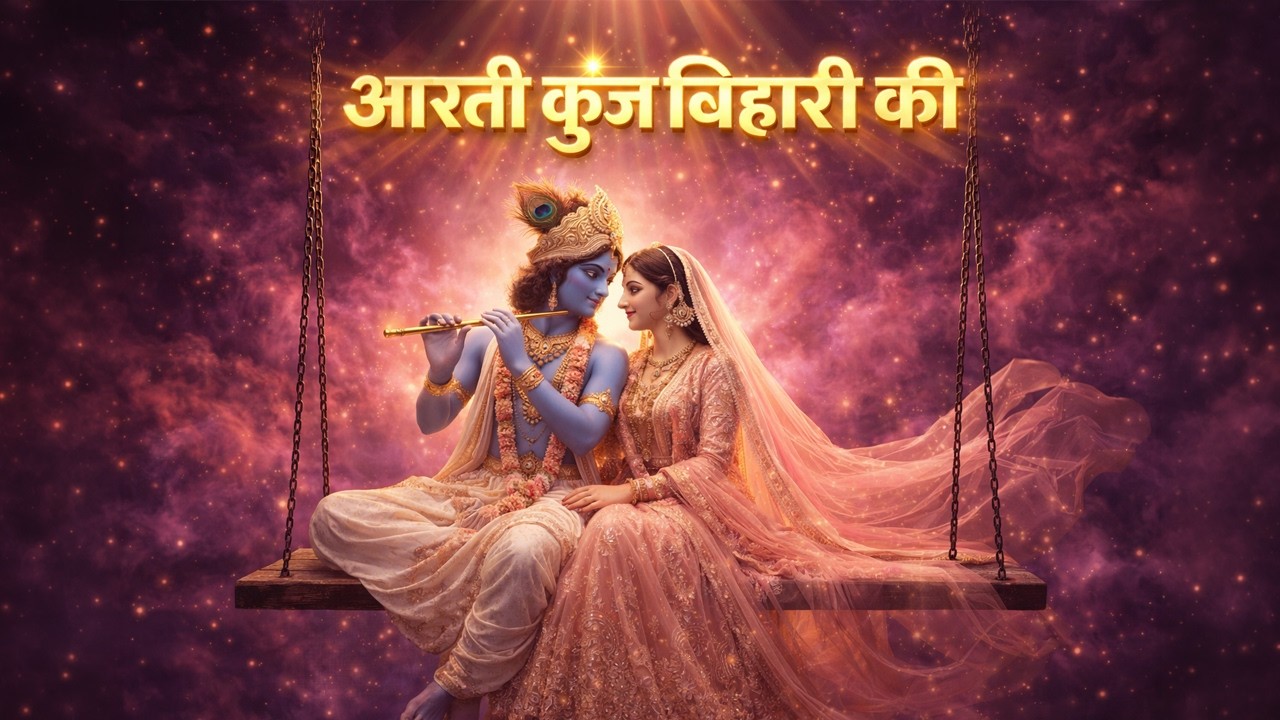 Aarti Kunj Bihari Ki | Shri Krishna Ji Ki Aarti | Spiritual Vibes